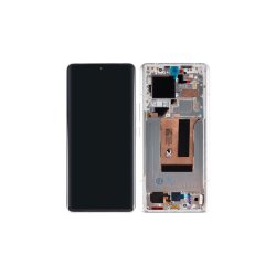 Xiaomi 13 Ultra Sk�rm med ramme Hvid Display og Digitizer