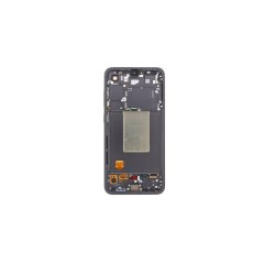 Sk�rm til Samsung Galaxy S24 FE S721B OLED med Ramme Service Pack Sort