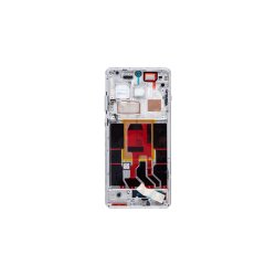 Sk�rm til OnePlus 12 OLED med Ramme OEM S�lv