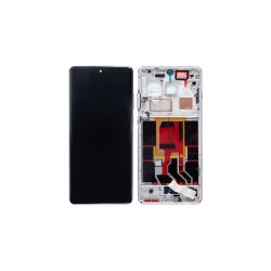 Sk�rm til OnePlus 12 OLED med Ramme OEM S�lv