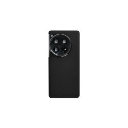 Bagcover til OnePlus 12 med Kameralinse Silky Sort OEM