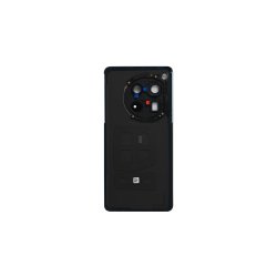Bagcover til OnePlus 12 med Kameralinse Silky Sort OEM