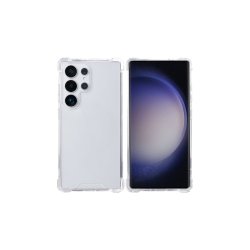 Rixus Samsung Galaxy S25 Ultra Silikonecover Anti-Burst Transparent