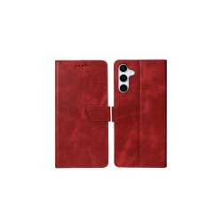 Samsung Galaxy S25 Plus S936B Bookcase M�rk r�d