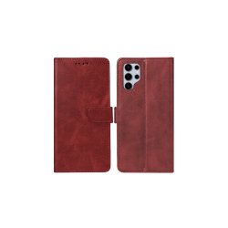 Samsung Galaxy S25 Ultra S938B Bookcase M�rk r�d