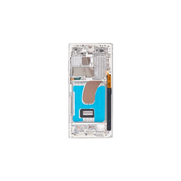 Midterramme til Samsung Galaxy S23 Ultra S918B Cream OEM