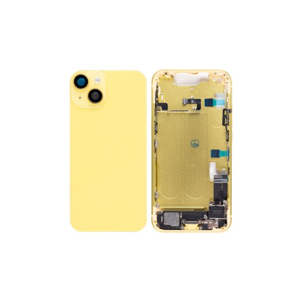 iPhone 14 housing med sm� dele Gul