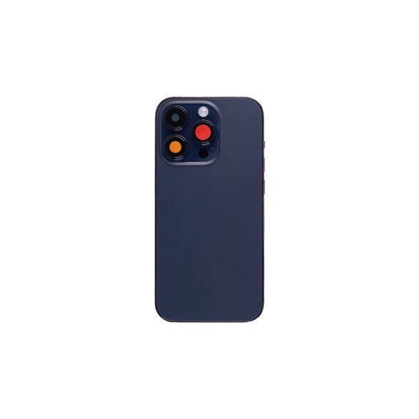Kabinet til iPhone 14 Pro med Sm�dele Deep Lilla OEM