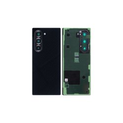 Samsung Z Fold6 F956B bagcover Black med linse OEM