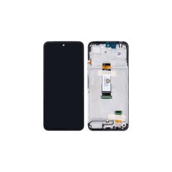 Xiaomi Poco M6 4G Sk�rm med ramme Sort 4G Display og Digitizer