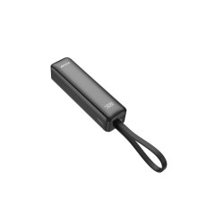 Rixus 5000mAh powerbank Sort