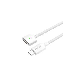 Rixus USB-C kabel 140W Hvid RXUC140