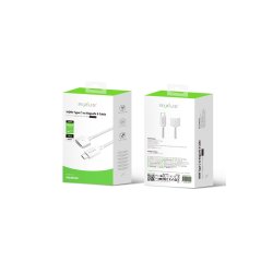 Rixus USB-C kabel 140W Hvid RXUC140