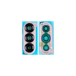 Samsung Z Fold6 F956B Kameralinseglas med ramme Pink OEM