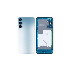 Samsung Galaxy M15 M156B bagcover Light Blue med linse OEM