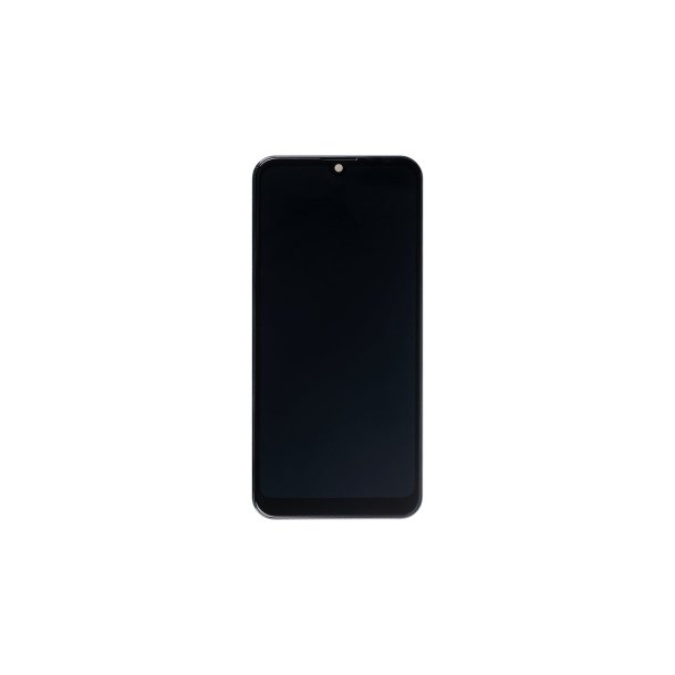 LG K40S X430 Sk�rm med ramme Sort Display og Digitizer