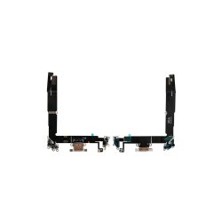 iPhone 16 Plus Ladestik Charging Flex Hvid Pulled