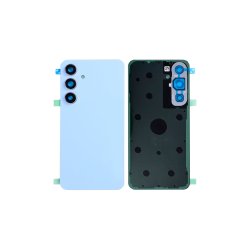Samsung Galaxy S24 FE S721B bagcover Blue med linse OEM