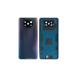 Xiaomi Poco X3 Pro bagcover Black med linse OEM