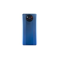 Xiaomi Poco X3 Pro bagcover Blue med linse OEM