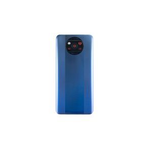 Xiaomi Poco X3 Pro bagcover Blue med linse OEM