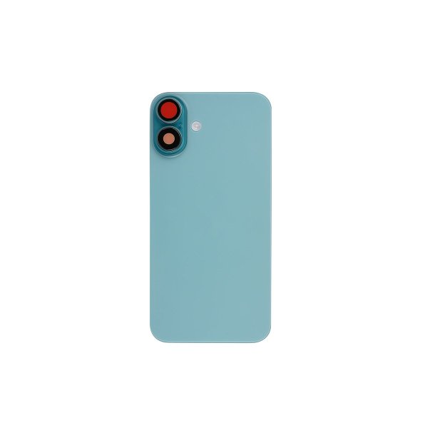 iPhone 16 bagcover Teal med NFC Kompatibel