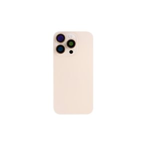 Bagglas til iPhone 16 Pro med NFC Forst�rret Kameraramme Desert Titanium Kompatibel