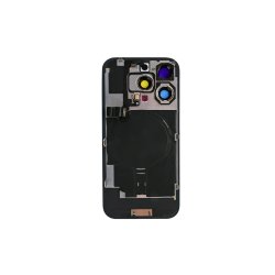Bagglas til iPhone 16 Pro Max med NFC Forst�rret Kameraramme Natural Titanium Kompatibel