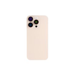 Bagglas til iPhone 16 Pro Max med NFC Forst�rret Kameraramme Desert Titanium Kompatibel