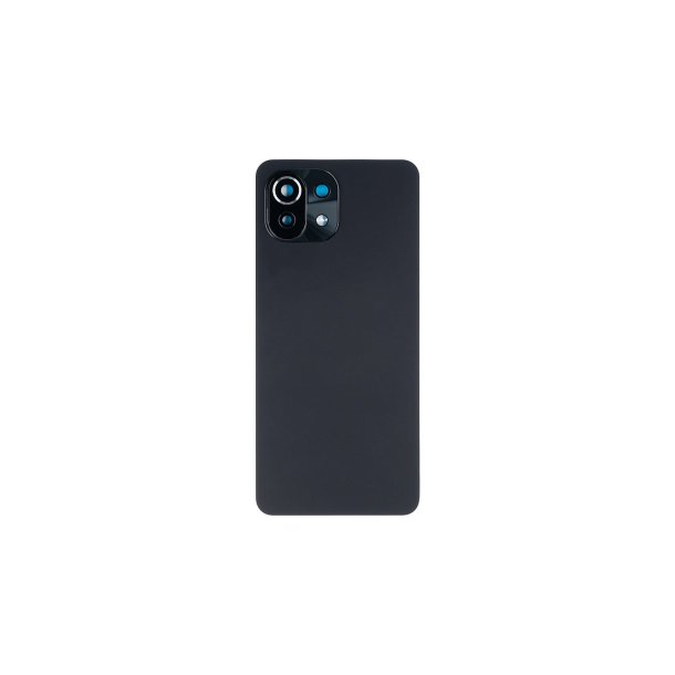 Xiaomi Mi 11 Lite bagcover Black med linse OEM