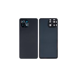 Xiaomi Mi 11 Lite bagcover Black med linse OEM