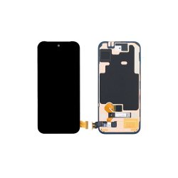 Google Pixel 9 Pro Sk�rm uden ramme Sort Display og Digitizer Service Pack