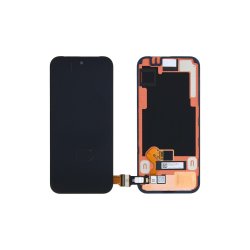 Google Pixel 9 Sk�rm uden ramme Sort Display og Digitizer Service Pack