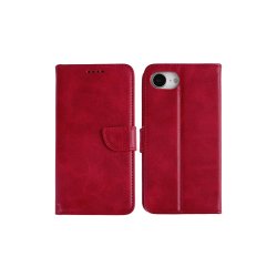 iPhone 16e / iPhone 17e Bookcase M�rk r�d