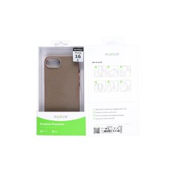 iPhone 16e / iPhone 17e Mag Carbon MagSafe-cover Brun