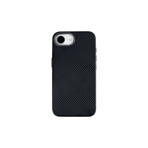iPhone 16e / iPhone 17e Mag Carbon MagSafe-cover Sort