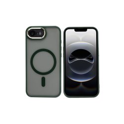 iPhone 16e Classic 04 MagSafe-cover M�rk gr�n