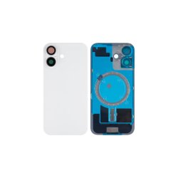 iPhone 16 bagcover White uden NFC Kompatibel