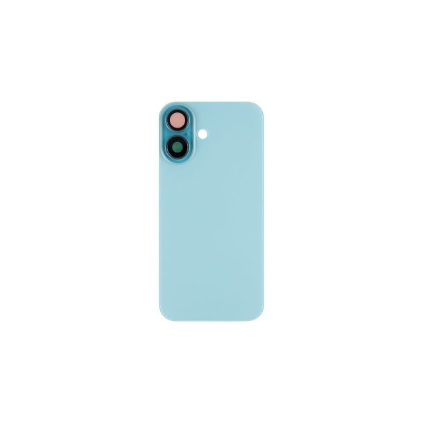 iPhone 16 bagcover Teal uden NFC Kompatibel