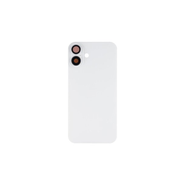 iPhone 16 Plus bagcover White uden NFC Kompatibel