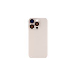 iPhone 16 Pro bagcover Desert Titanium uden NFC Kompatibel