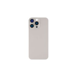 iPhone 16 Pro Max bagcover Natural Titanium uden NFC Kompatibel