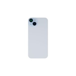 Bagglas til iPhone 15 med NFC Forst�rret Kameraramme Bl� Kompatibel