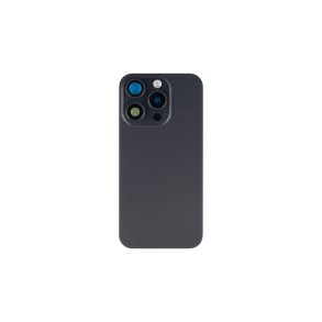 Bagglas til iPhone 15 Pro med NFC Forst�rret Kameraramme Sort Titanium Kompatibel