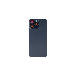 iPhone 15 Pro Max bagcover Blue med NFC Kompatibel