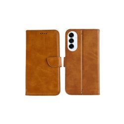 Samsung Galaxy S25 Edge S937B Bookcase Lys brun