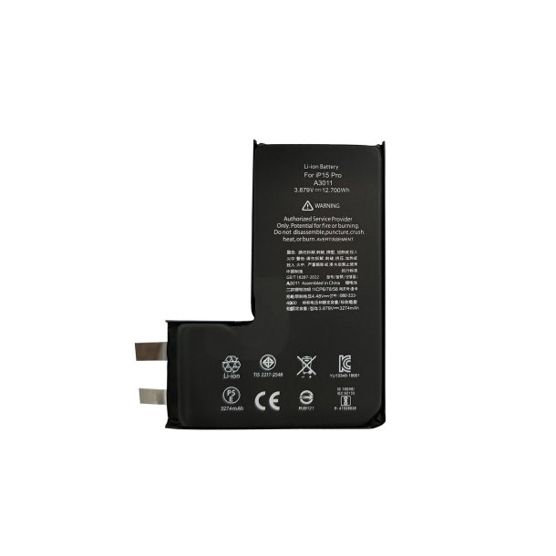 iPhone 15 Pro Batteri Spot Welding Required No BMS/ IC OEM