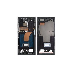 Midterramme til Samsung Galaxy S23 Ultra S918B Grafit R�d OEM