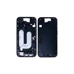 Midterramme til iPhone 16 Sort OEM