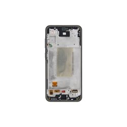 Samsung Galaxy A36 A366B Sk�rm med ramme Sort Display og Digitizer Service Pack